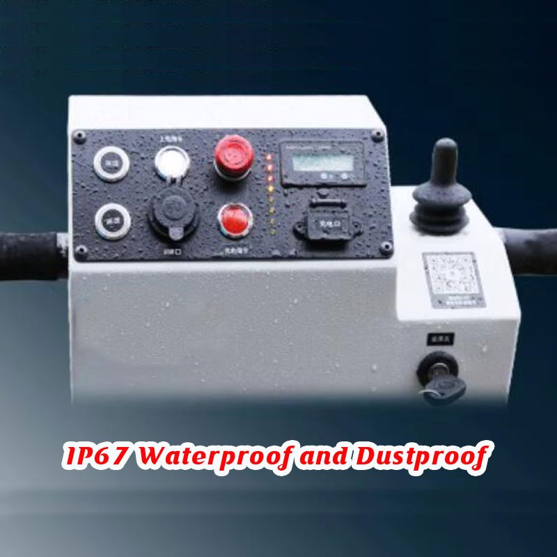 IP67-waterproof-and-dustproof of electric powered platform trolley