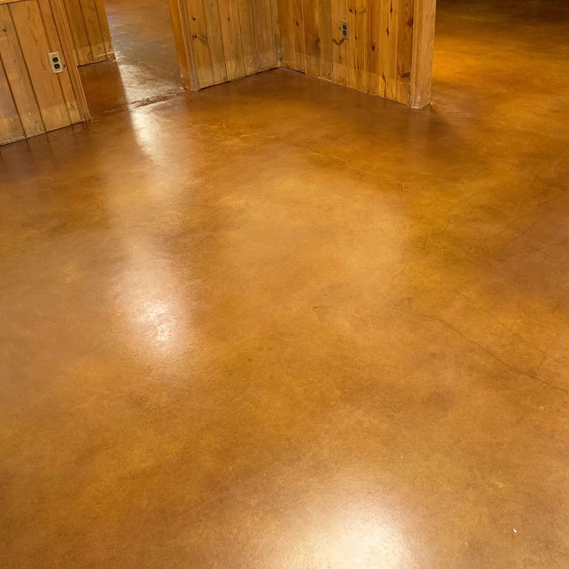 Stained Concrete Flooring