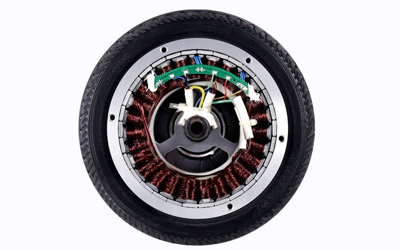 Wheel brushless motor of electric platform cart