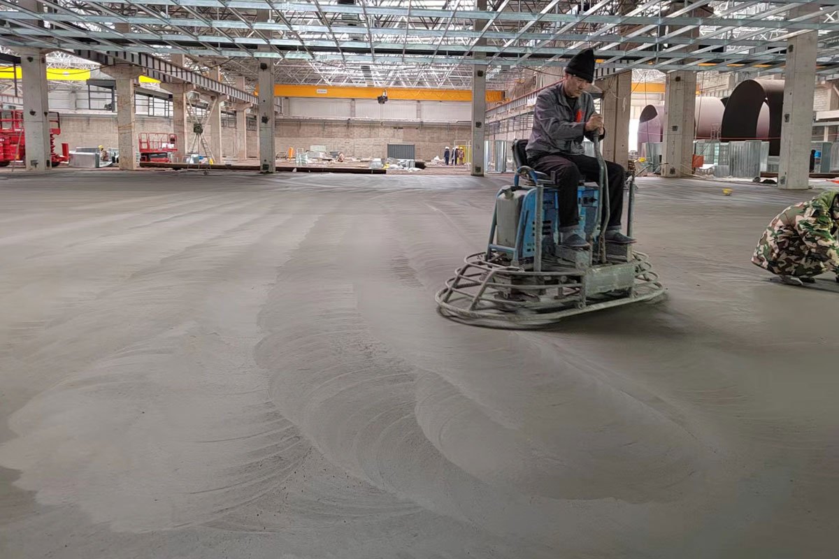 Dry Shake Concrete Floor Hardener Construction