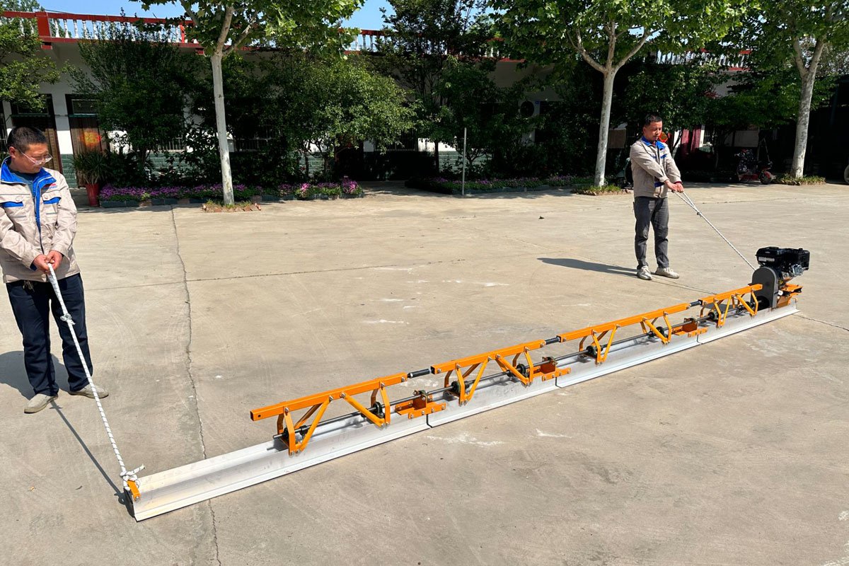 easy beam concrete screed machine image