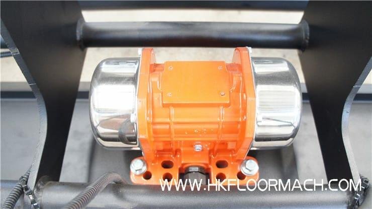 vibration motor of ev850-2 laser screed It is equipped with a 4000hz high-frequency Siemens (Germany) vibration motor to make the flattened concrete more compact.