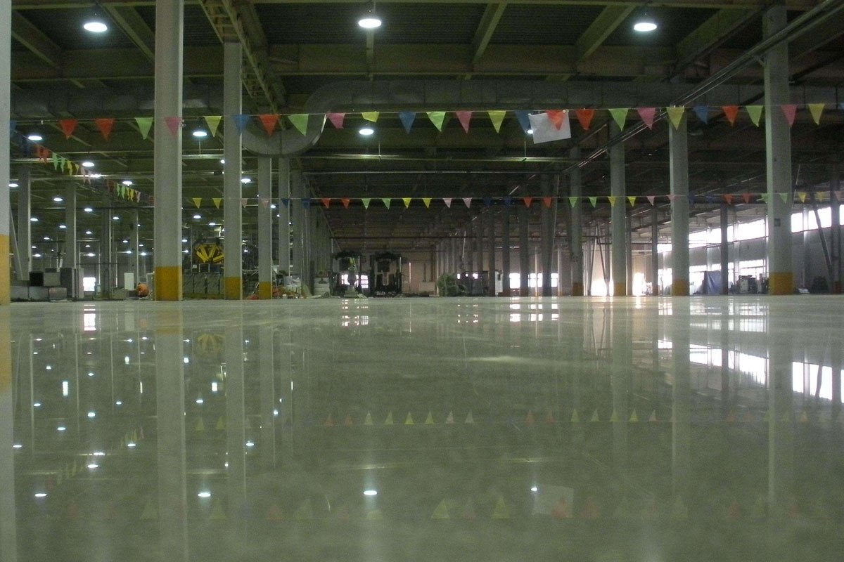 hardener concrete floor