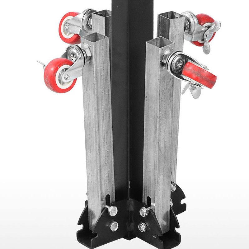 retractable-wheels-of-the-overhead-drill-press