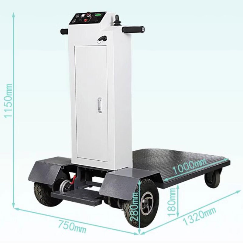size-of-the-electric powered platform trolley